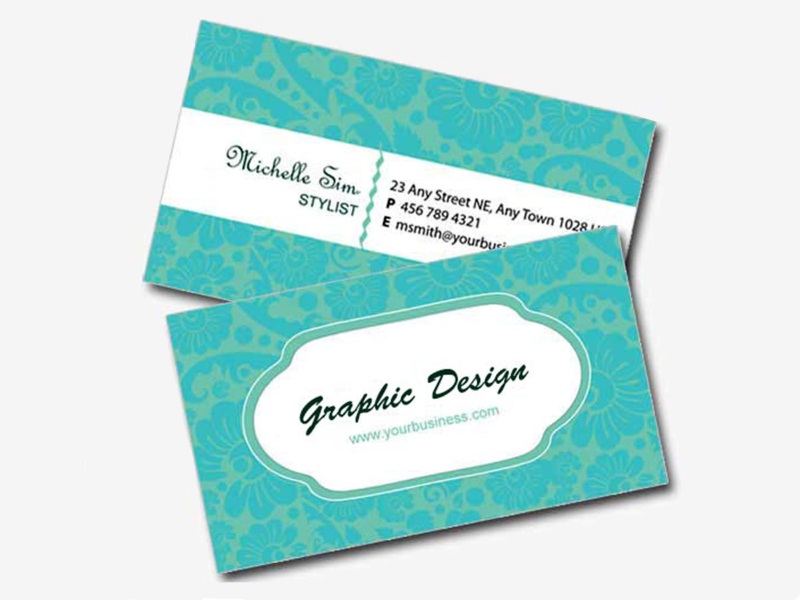 2 Side Name Card, Standard Size (330gsm)